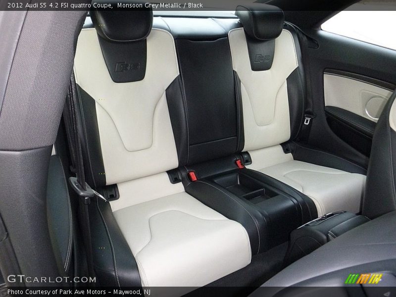 Monsoon Grey Metallic / Black 2012 Audi S5 4.2 FSI quattro Coupe