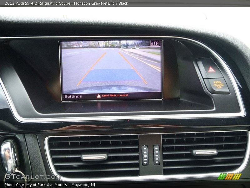 Monsoon Grey Metallic / Black 2012 Audi S5 4.2 FSI quattro Coupe