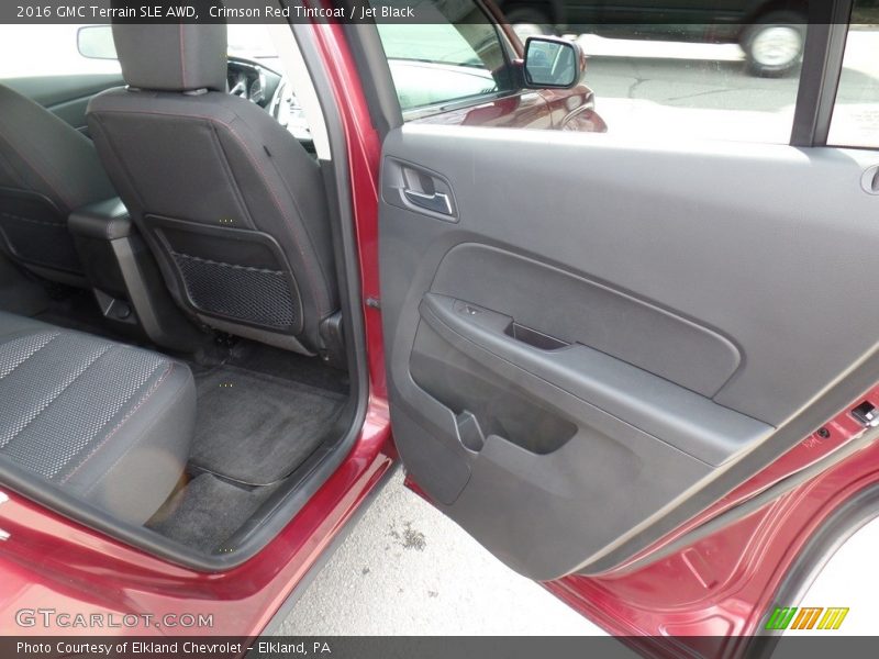 Crimson Red Tintcoat / Jet Black 2016 GMC Terrain SLE AWD