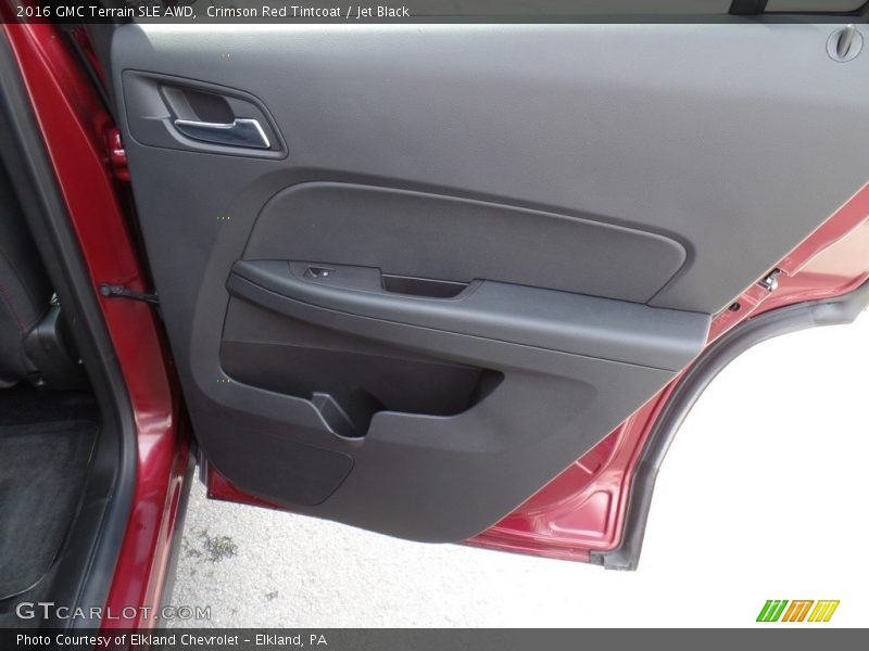 Crimson Red Tintcoat / Jet Black 2016 GMC Terrain SLE AWD