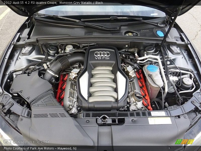 Monsoon Grey Metallic / Black 2012 Audi S5 4.2 FSI quattro Coupe
