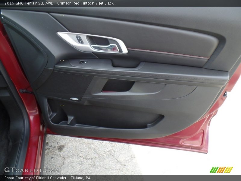 Crimson Red Tintcoat / Jet Black 2016 GMC Terrain SLE AWD