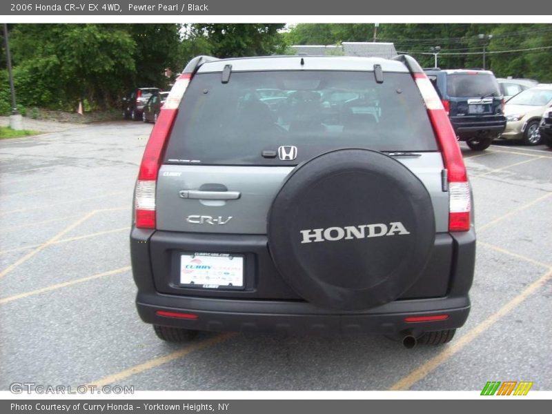 Pewter Pearl / Black 2006 Honda CR-V EX 4WD