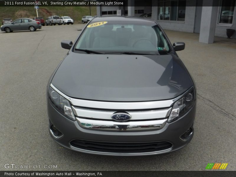 Sterling Grey Metallic / Medium Light Stone 2011 Ford Fusion SEL V6