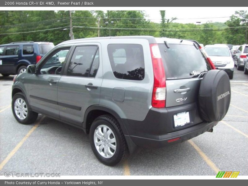 Pewter Pearl / Black 2006 Honda CR-V EX 4WD