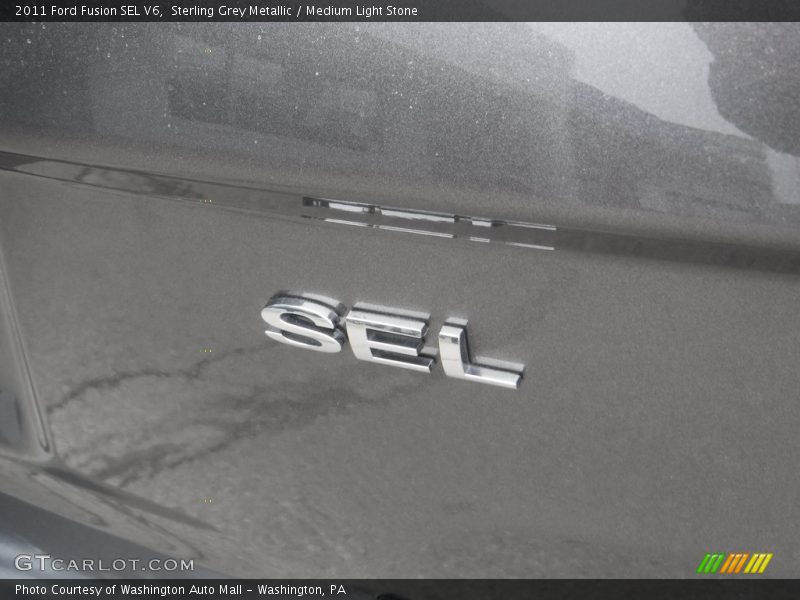 Sterling Grey Metallic / Medium Light Stone 2011 Ford Fusion SEL V6