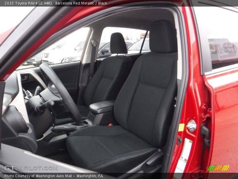 Barcelona Red Metallic / Black 2015 Toyota RAV4 LE AWD