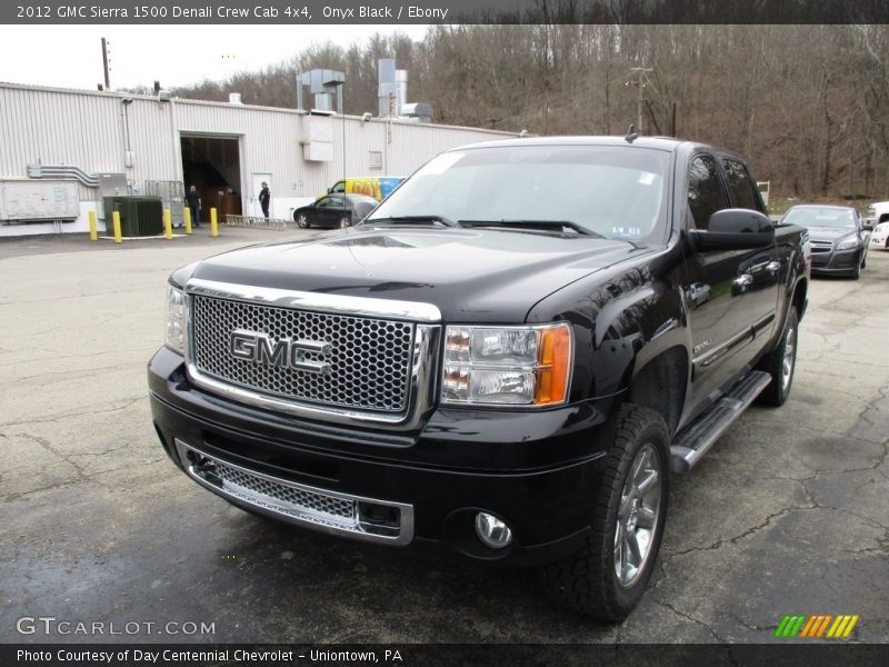 Onyx Black / Ebony 2012 GMC Sierra 1500 Denali Crew Cab 4x4