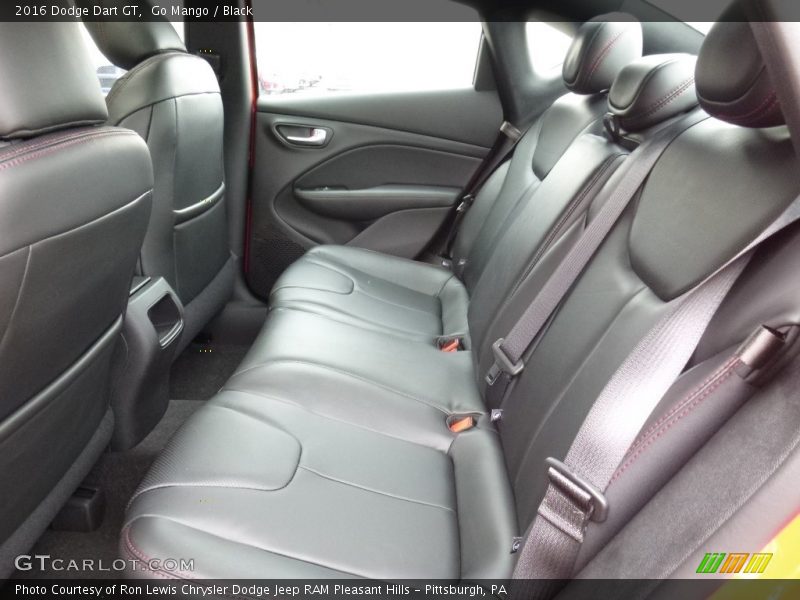 Go Mango / Black 2016 Dodge Dart GT