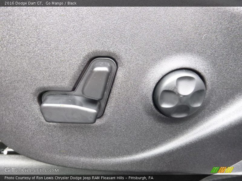 Go Mango / Black 2016 Dodge Dart GT