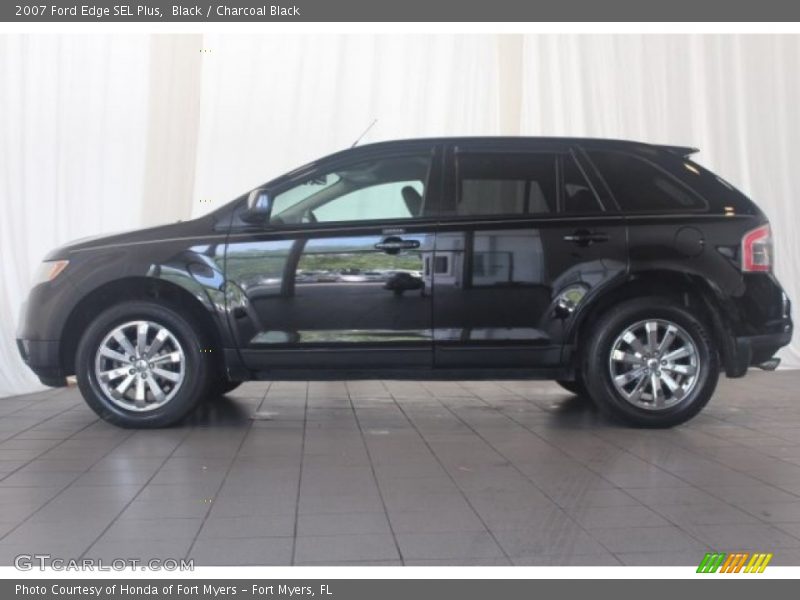 Black / Charcoal Black 2007 Ford Edge SEL Plus
