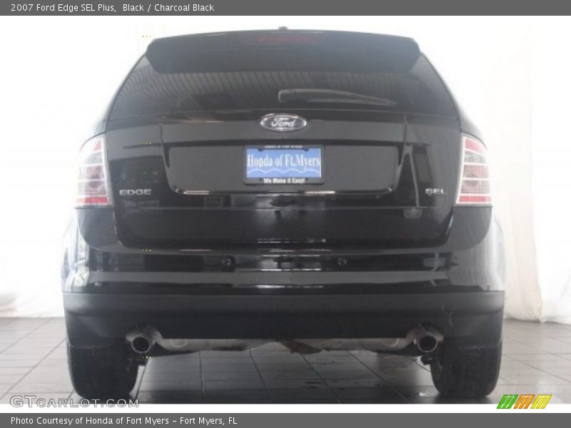 Black / Charcoal Black 2007 Ford Edge SEL Plus