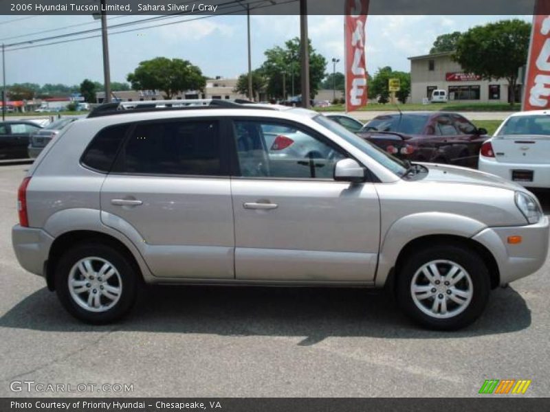 Sahara Silver / Gray 2006 Hyundai Tucson Limited