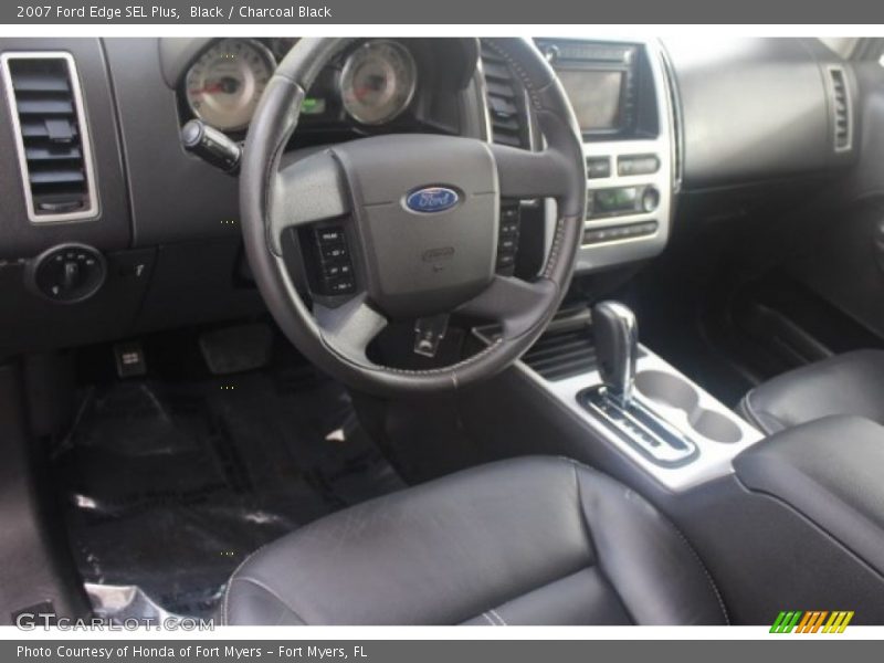 Black / Charcoal Black 2007 Ford Edge SEL Plus