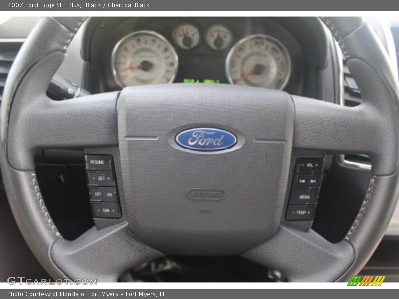Black / Charcoal Black 2007 Ford Edge SEL Plus