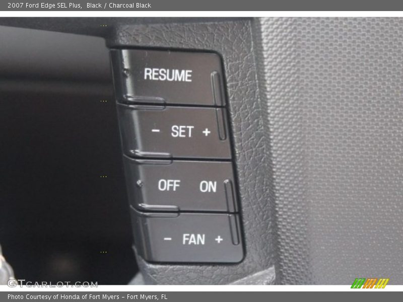 Black / Charcoal Black 2007 Ford Edge SEL Plus