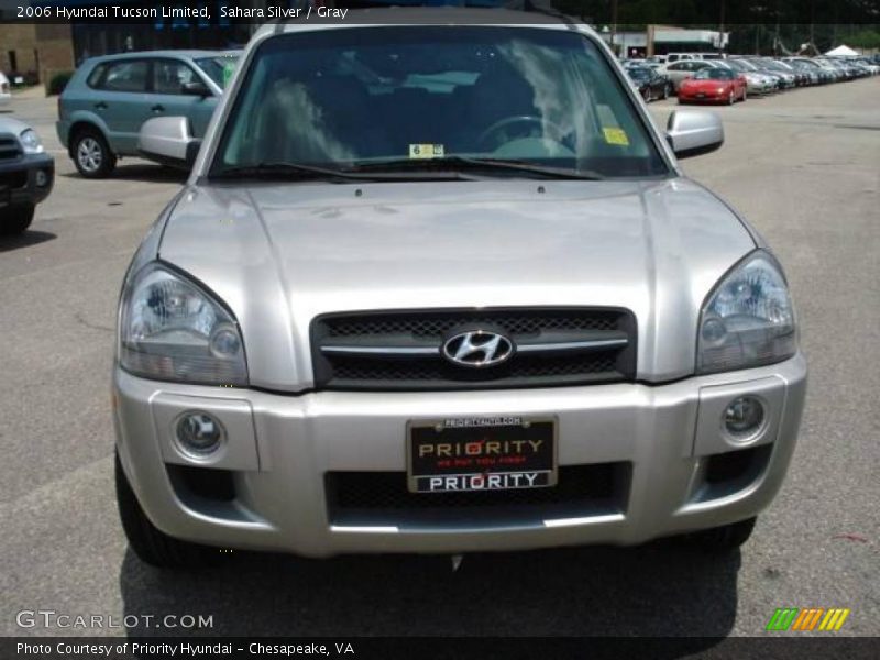 Sahara Silver / Gray 2006 Hyundai Tucson Limited