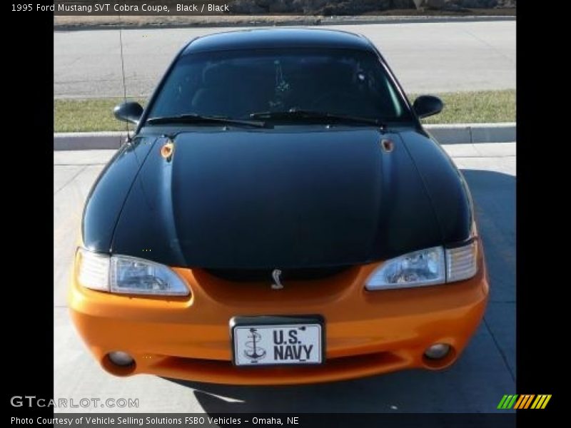 Black / Black 1995 Ford Mustang SVT Cobra Coupe