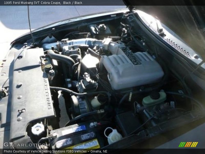 Black / Black 1995 Ford Mustang SVT Cobra Coupe