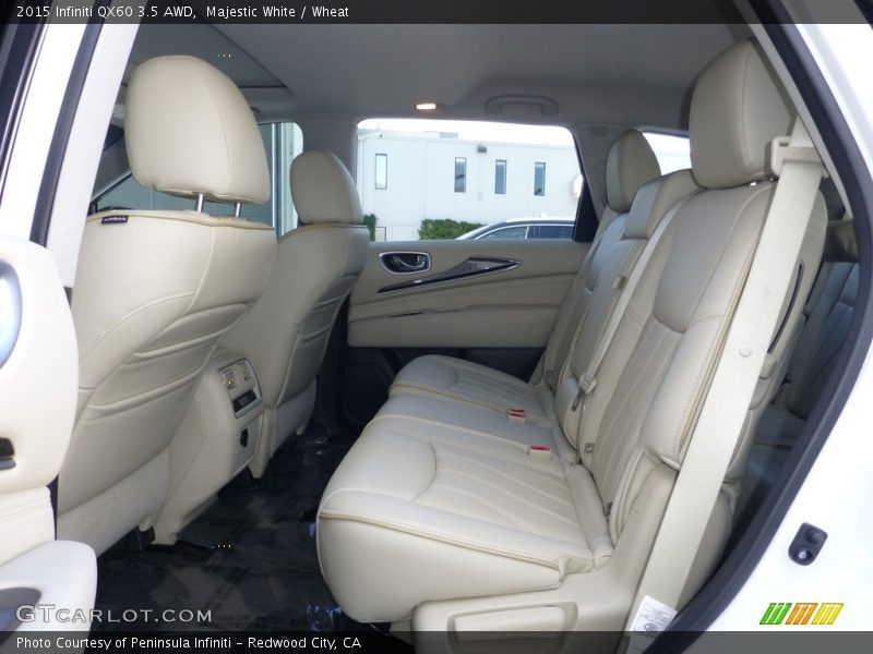 Majestic White / Wheat 2015 Infiniti QX60 3.5 AWD