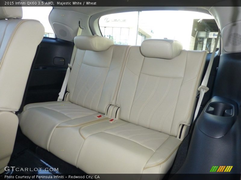 Majestic White / Wheat 2015 Infiniti QX60 3.5 AWD
