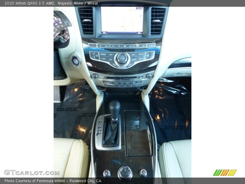 Majestic White / Wheat 2015 Infiniti QX60 3.5 AWD