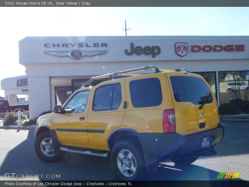 Solar Yellow / Gray 2003 Nissan Xterra XE V6