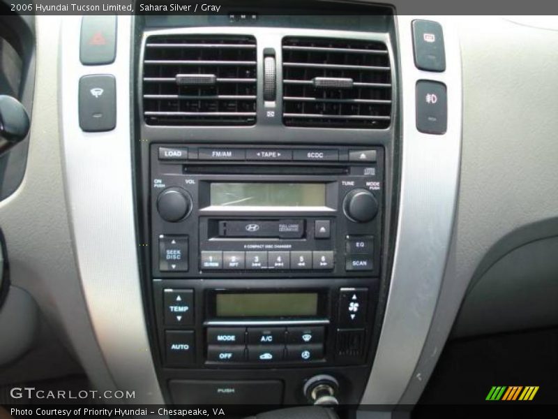 Sahara Silver / Gray 2006 Hyundai Tucson Limited