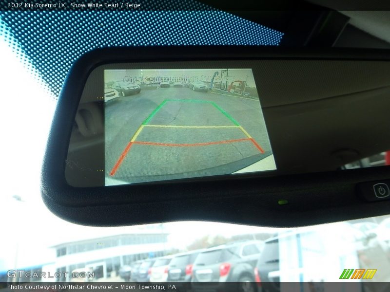 Snow White Pearl / Beige 2012 Kia Sorento LX