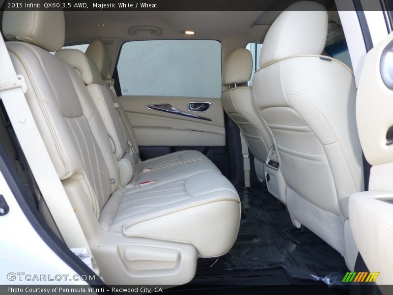 Majestic White / Wheat 2015 Infiniti QX60 3.5 AWD