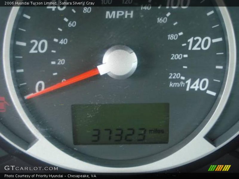 Sahara Silver / Gray 2006 Hyundai Tucson Limited