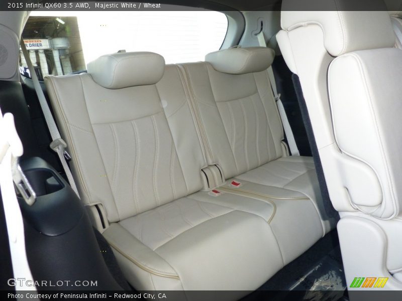 Majestic White / Wheat 2015 Infiniti QX60 3.5 AWD
