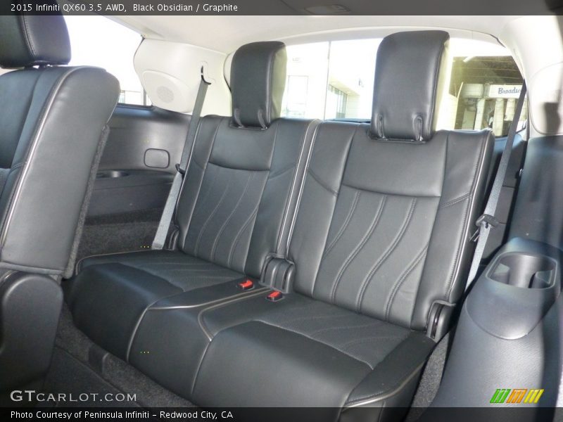 Black Obsidian / Graphite 2015 Infiniti QX60 3.5 AWD