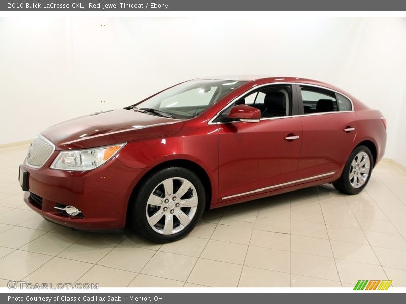 Red Jewel Tintcoat / Ebony 2010 Buick LaCrosse CXL