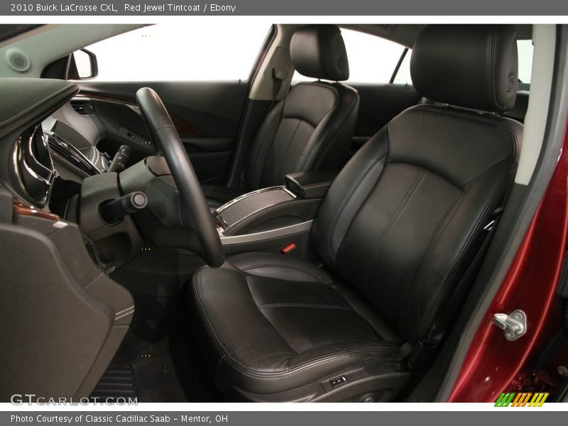 Red Jewel Tintcoat / Ebony 2010 Buick LaCrosse CXL
