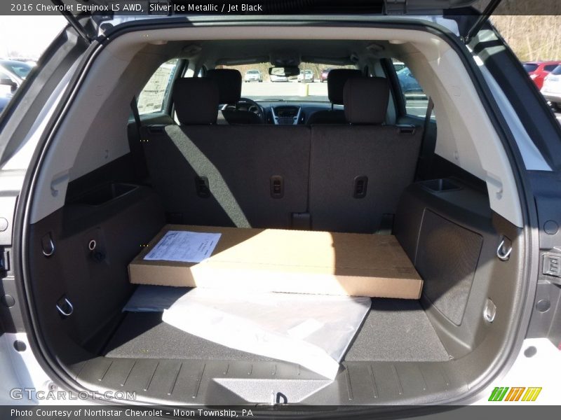 Silver Ice Metallic / Jet Black 2016 Chevrolet Equinox LS AWD