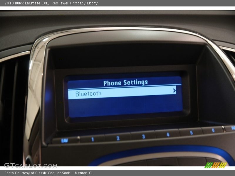 Red Jewel Tintcoat / Ebony 2010 Buick LaCrosse CXL