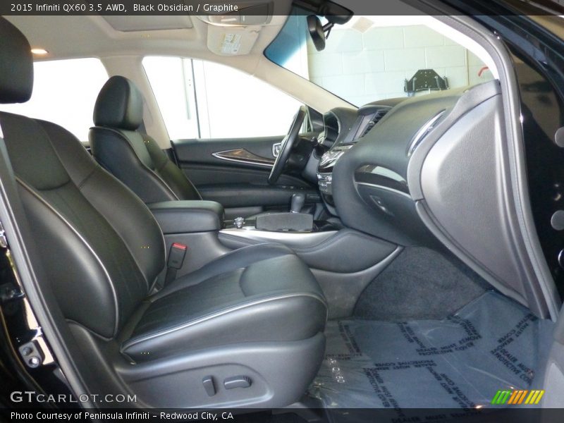 Black Obsidian / Graphite 2015 Infiniti QX60 3.5 AWD