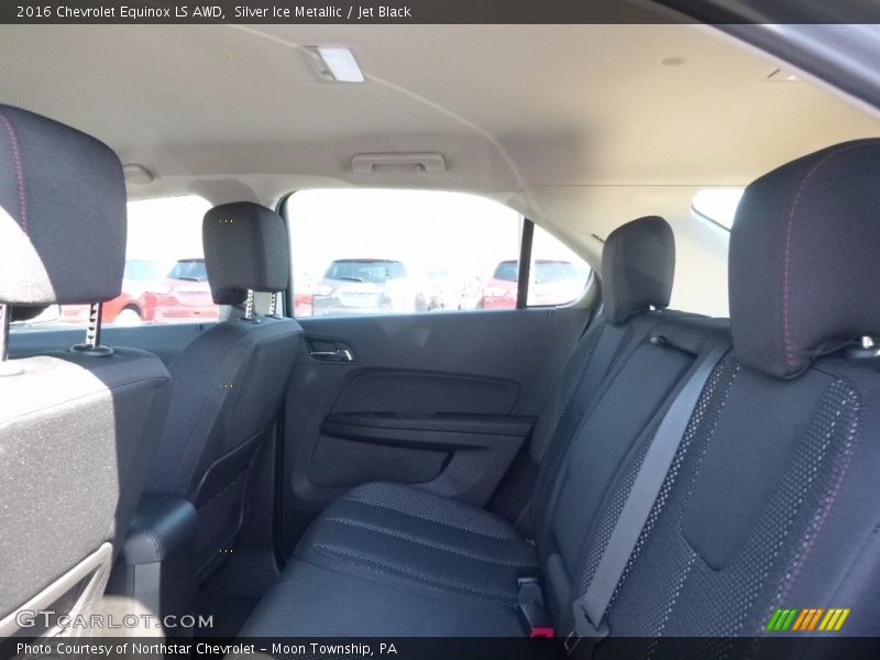 Silver Ice Metallic / Jet Black 2016 Chevrolet Equinox LS AWD
