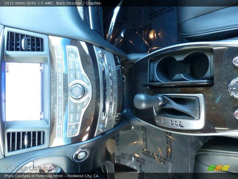 Black Obsidian / Graphite 2015 Infiniti QX60 3.5 AWD