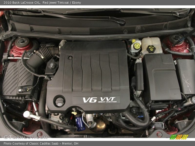 Red Jewel Tintcoat / Ebony 2010 Buick LaCrosse CXL