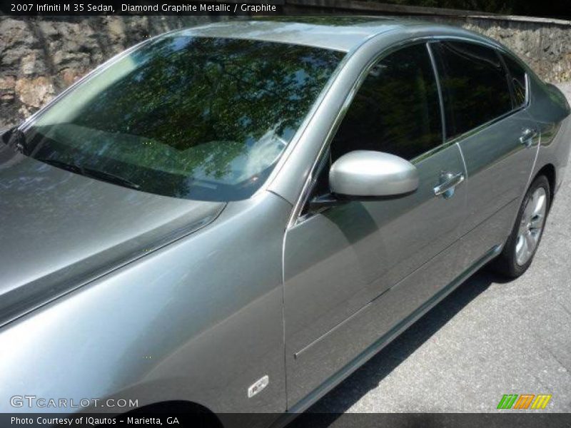 Diamond Graphite Metallic / Graphite 2007 Infiniti M 35 Sedan