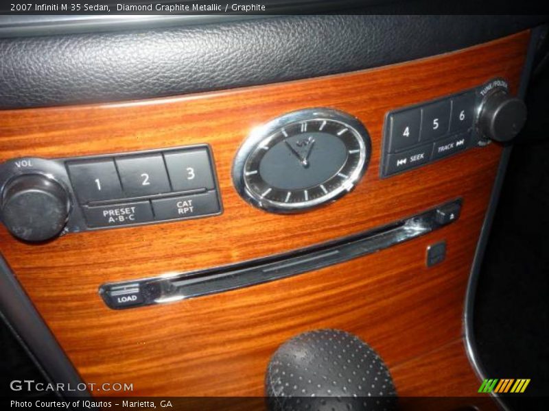 Diamond Graphite Metallic / Graphite 2007 Infiniti M 35 Sedan