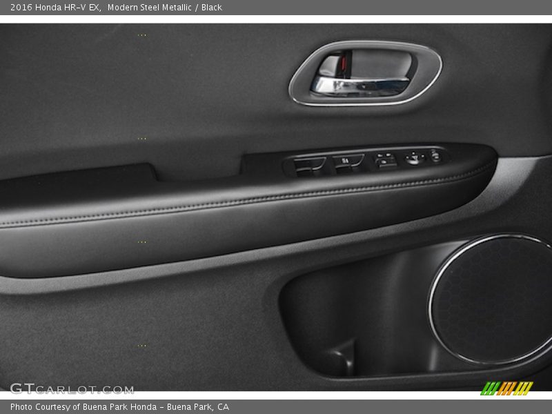 Modern Steel Metallic / Black 2016 Honda HR-V EX