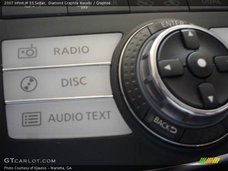 Diamond Graphite Metallic / Graphite 2007 Infiniti M 35 Sedan