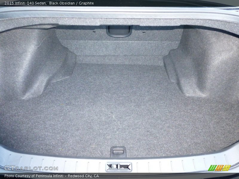 Black Obsidian / Graphite 2015 Infiniti Q40 Sedan