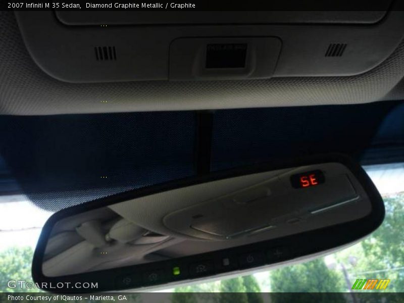 Diamond Graphite Metallic / Graphite 2007 Infiniti M 35 Sedan