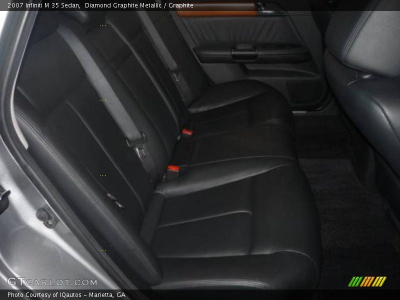 Diamond Graphite Metallic / Graphite 2007 Infiniti M 35 Sedan