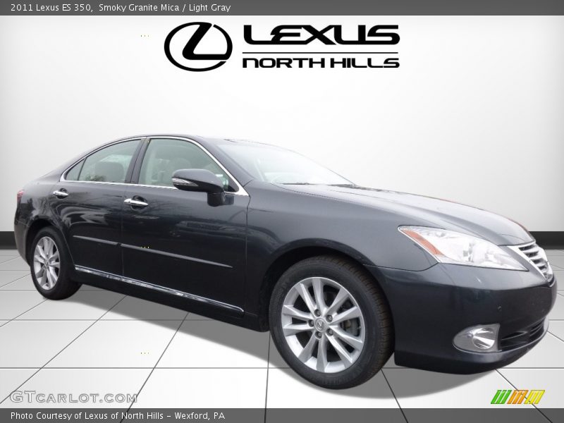 Smoky Granite Mica / Light Gray 2011 Lexus ES 350