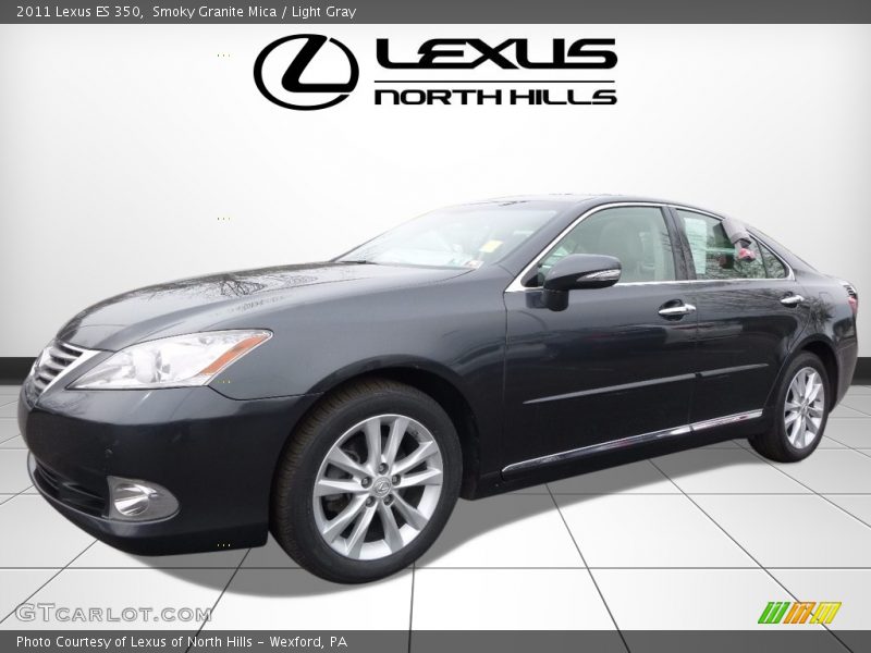 Smoky Granite Mica / Light Gray 2011 Lexus ES 350